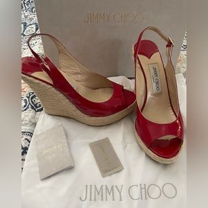 Jimmy Choo espadrille wedge